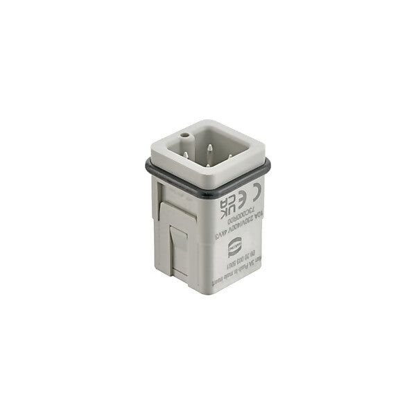 HARTING Einsätze, Push-In, Stift, Polycarbonat (PC) 09200035001